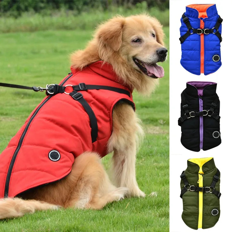 Winter Warm Pet Dog Jacket - PuppiPaw