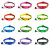 Pet Dog Reflective Colorful Pattern Adjustable Collar - PuppiPaw