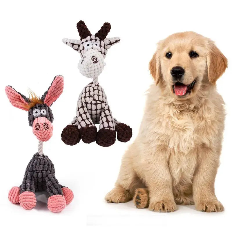 Pet Dog Cute Fun Chews Plush Toys - PuppiPaw