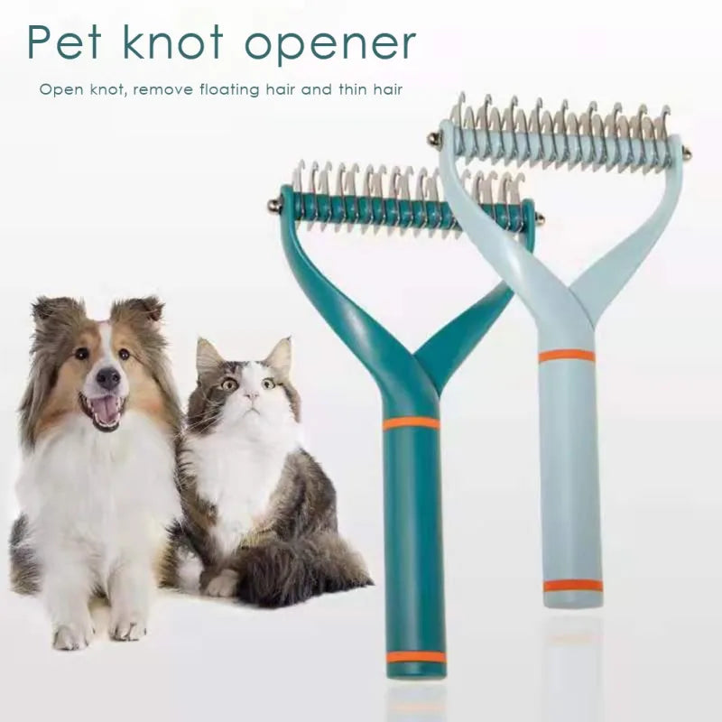 1Pcs Pet Dog Comb Self Cleaning Brush - PuppiPaw