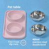 Pet Dog Anti-skidding Double Bowl - PuppiPaw