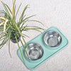 Pet Dog Anti-skidding Double Bowl - PuppiPaw