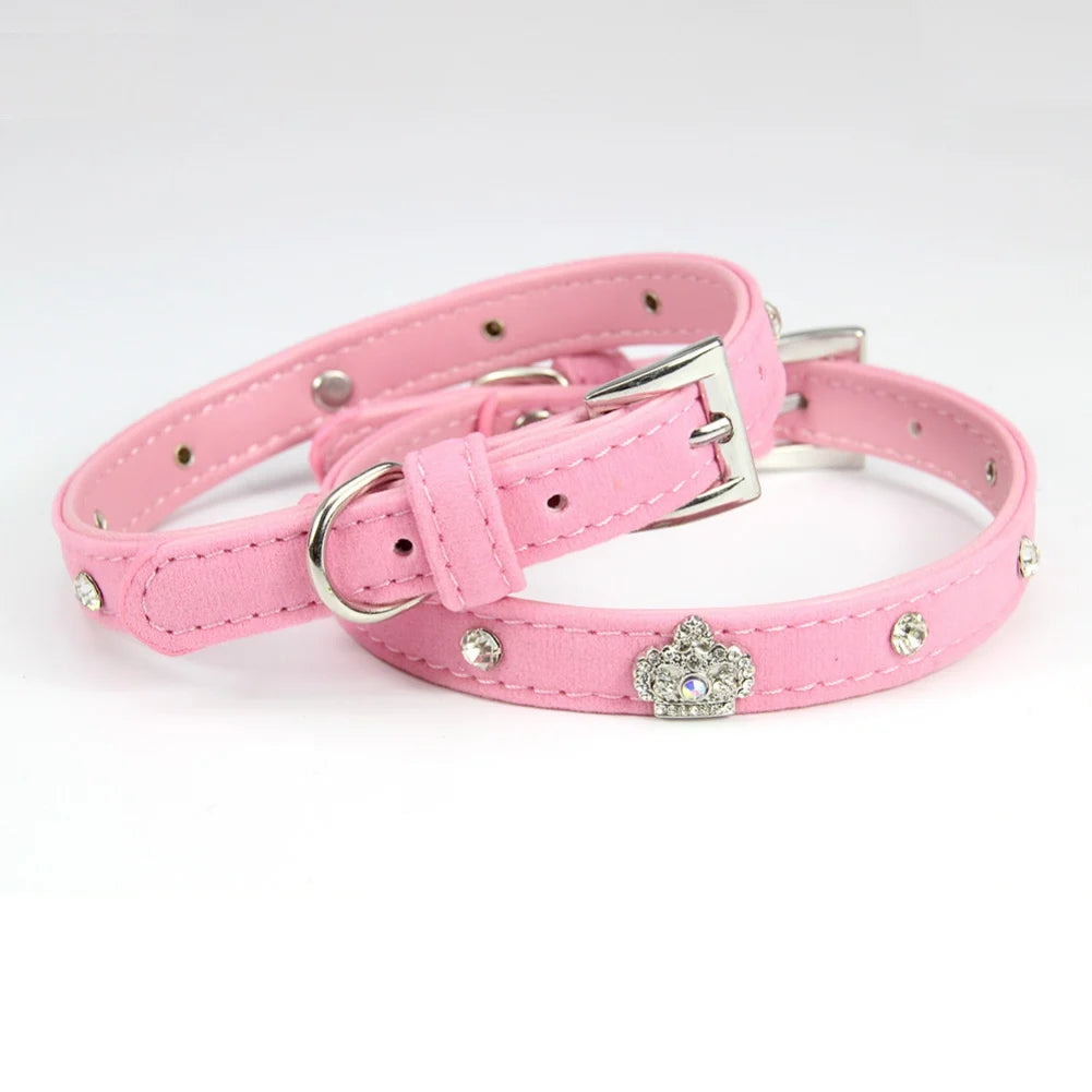 PU Leather Pet Dog Collar - PuppiPaw