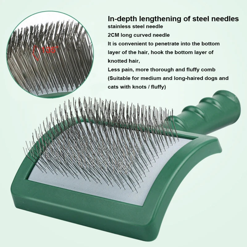 Pet Dog Hair Removal Needle Combs - PuppiPaw