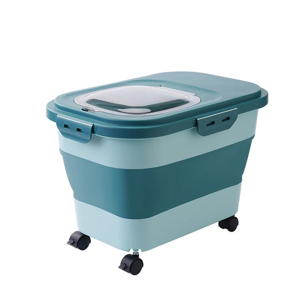 13/33LB Collapsible Pet Dog Food Storage Container – PuppiPaw