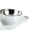 Pet Dog Stainless Steel Double Bowl - PuppiPaw