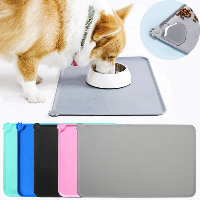 Pet Dog Bowl Food Mat - PuppiPaw