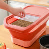 13 LB Collapsible Pet Dog Food Storage Container - PuppiPaw