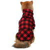 Pet Dog Clothes Plaid Coat Sweater - PuppiPaw