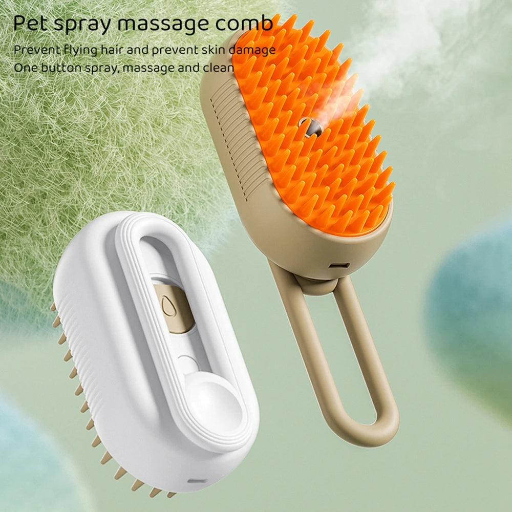 Pet Dog Electric Spray Massage Comb - PuppiPaw