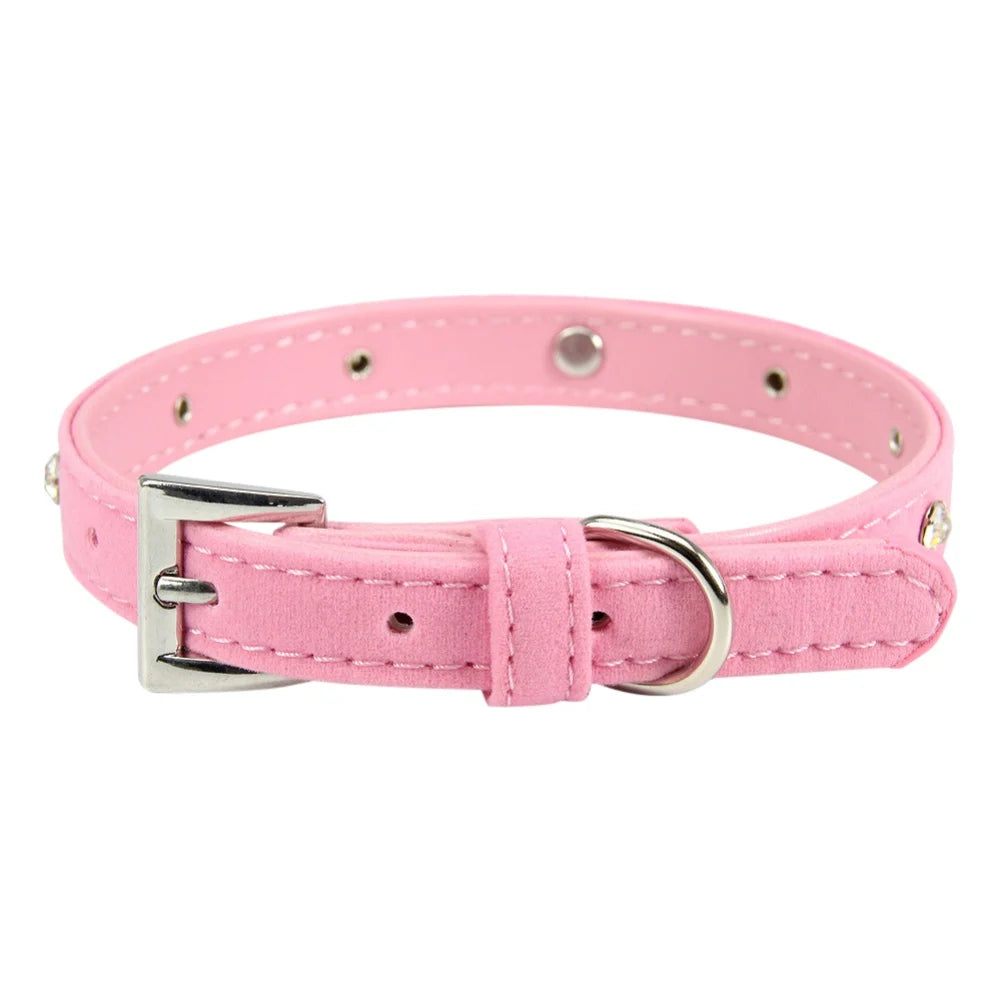 PU Leather Pet Dog Collar - PuppiPaw