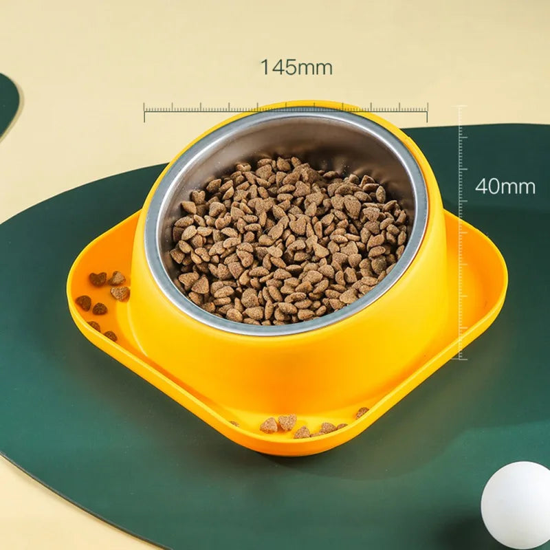 Pet Dog Feeder No-Spill Food Bowl - PuppiPaw