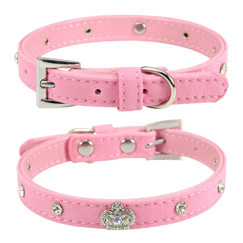 PU Leather Pet Dog Collar - PuppiPaw