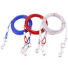 3/5/10M Metal Pet Dog Leashes For Two Dogs - PuppiPaw