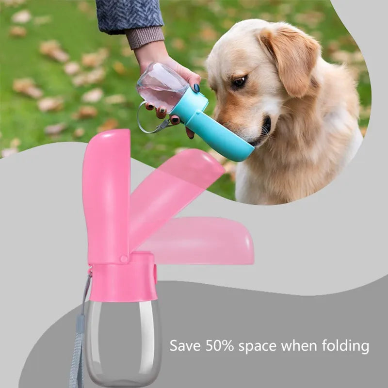 Pet Dog Water Bottle Food Feeder - PuppiPaw